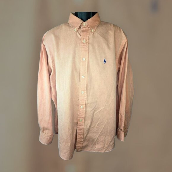 Ralph Lauren Mens Classic Fit Dress Shirt 17.5/34-35 XL 54" Chest - Picture 1 of 8